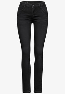 377770- Black Thermo Jeans - Street One