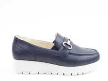 Load image into Gallery viewer, Dove Loafer Shoe - Navy - Heavenly Feet