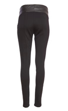 Load image into Gallery viewer, 24104- Leatherette Leggings- Black- Naya