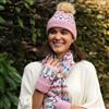 Load image into Gallery viewer, 04263 - Carla Bobble Hat - Pink - Forever England