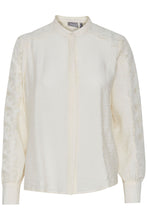 Load image into Gallery viewer, 3386- Lace Sleeve Shirt- Fransa