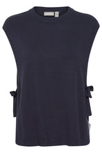 Load image into Gallery viewer, 3268- Knitted Waistcoat- Navy- Fransa