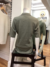 Load image into Gallery viewer, 6433 - Blouse with Collar - Khaki Green - Sunday