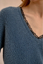 Load image into Gallery viewer, 1190 - Knit Jumper with Lace Detail - Molly Bracken