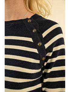 1580 - Knitted Sailor Sweater - Molly Bracken