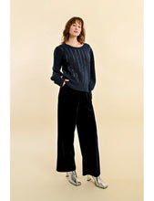 Load image into Gallery viewer, 1597 - Puff Sleeve Jumper - Navy - Molly Bracken