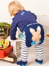 Load image into Gallery viewer, Peter Rabbit Navy Stripe Leggings - Blade and Rose