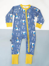 Load image into Gallery viewer, Peter Rabbit Modern Mix Zip Up Romper - Blade and Rose