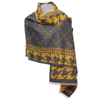 1030414 - D Wrap Scarf- Zelly