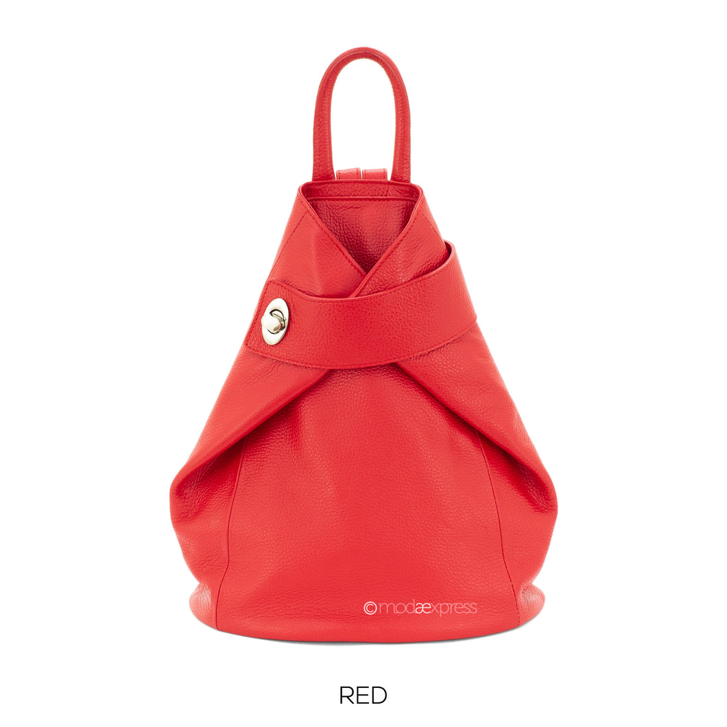 2303 - Folding Backpack - Red - Moda Express