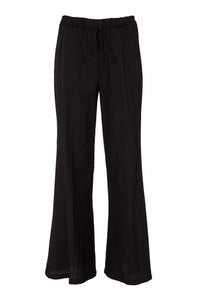 25255 - Wide Leg Trousers with Drawstring - Naya