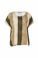 Load image into Gallery viewer, 25268 - Striped Short Sleeve Top - Naya