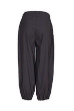 Load image into Gallery viewer, 24153- Trouser with pin tuck hem- Black- Naya