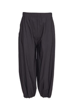 Load image into Gallery viewer, 24153- Trouser with pin tuck hem- Black- Naya