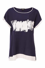 Load image into Gallery viewer, 25120 - Brush Stroke Print T-Shirt - Ora