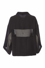 Load image into Gallery viewer, 25121 -  Shirt Jacket with Mesh Panel