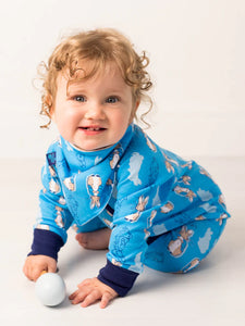 Peter Rabbit - Navy - Zip-Up Romper - Blade and Rose