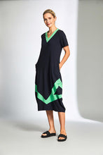 Load image into Gallery viewer, 25190 - Colour Block Triangle Dress - Peruzzi