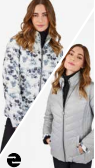 926- Reversible Down Jacket- Light Grey Mix- Frandsen