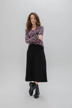 Load image into Gallery viewer, 7123 - Pleated Midi-Skirt - Marble