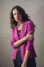 Load image into Gallery viewer, 7597 - Fitted Jacquard Blazer - Marble