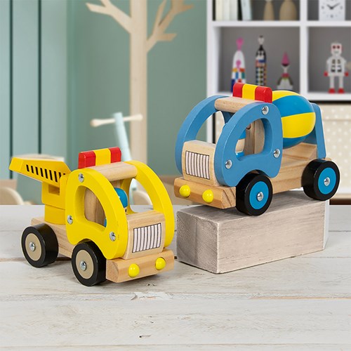 62051 - Retro Construction Truck - Joe Davis