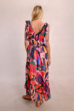 Load image into Gallery viewer, 1743 - Printed Semi-Sheer Maxi Dress - Molly Bracken