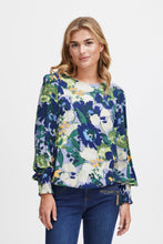 Load image into Gallery viewer, 2478- Floral Print Blouse - Fransa