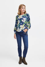 Load image into Gallery viewer, 2478- Floral Print Blouse - Fransa