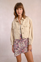 Load image into Gallery viewer, 1712 - Beige Denim Jacket - Molly Bracken