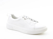 Load image into Gallery viewer, Petal Lace Up Casual Trainer- White- Heavenly Feet