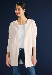 253592- Lucid White Hooded Cardigan - Street One