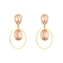 Load image into Gallery viewer, Tori Champagne Earrings- Knight &amp; Day Jewellery