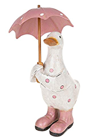 Polka Dot Brolly Duck Pink- Small