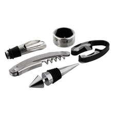 Load image into Gallery viewer, HM432 5 Piece Wine Accessory Kit