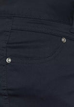 Load image into Gallery viewer, 374897- Yulius Navy Crop Trouser- Street One