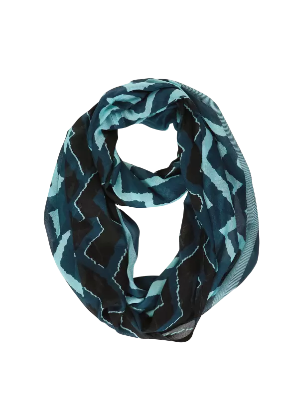 571966-Teal Loop Scarf - Street One