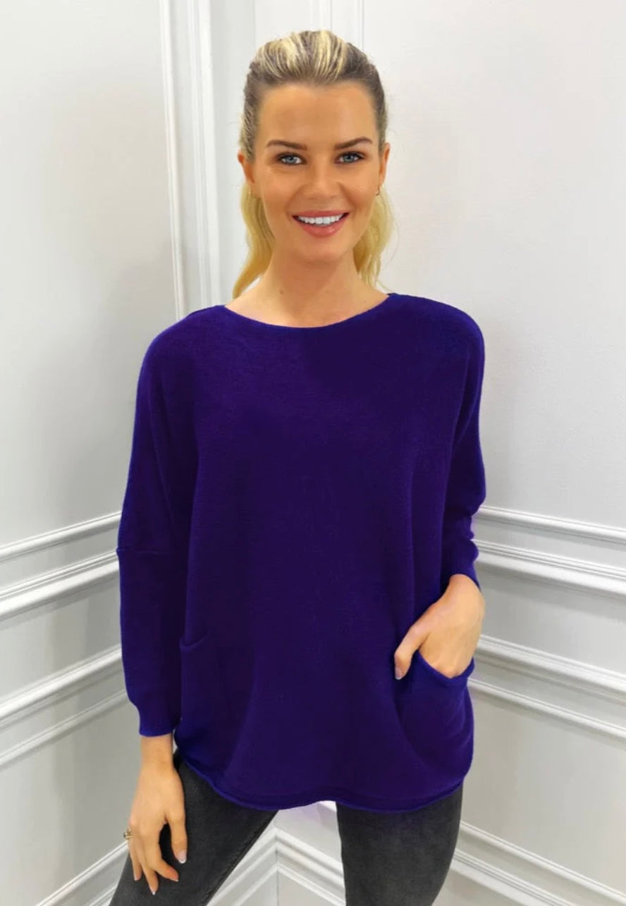 Kate & Pippa Roma Knit-Purple